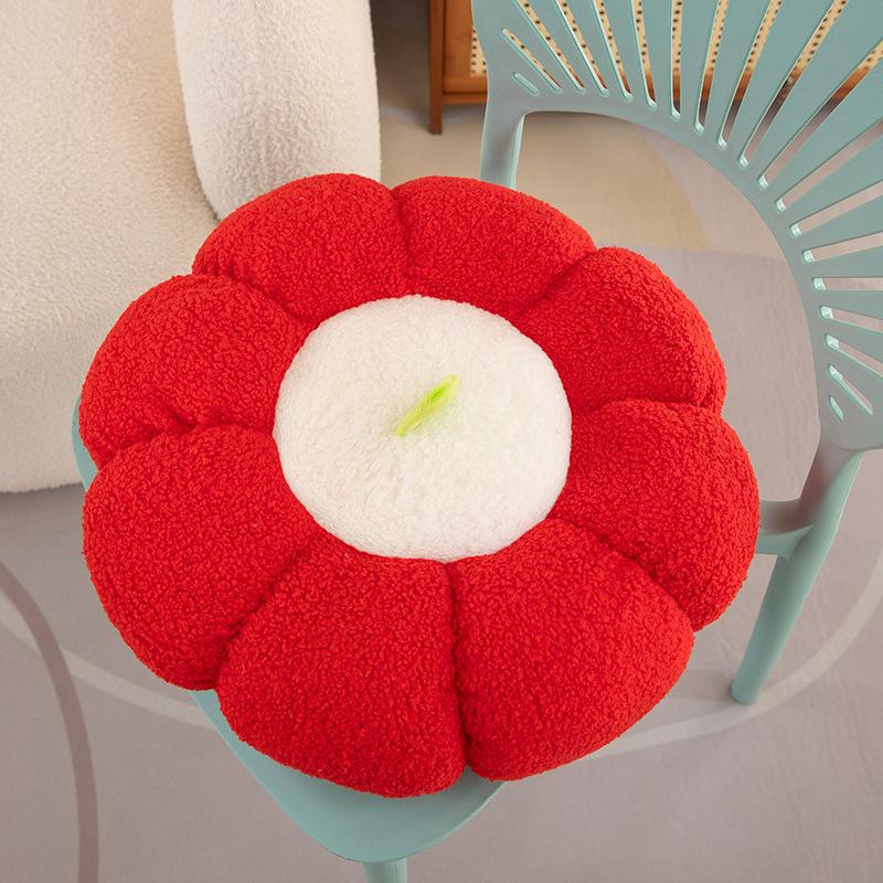 Autumn and winter pumpkin futon seat cushion ground seat pier lazy living room butt cushion tatami bay window pad HZ