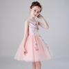 Children's Formal One-Shoulder Princess Dress - Fashionable, Slimming, Fluffy Gauze for Vocal Performance and Art Exams
