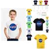 Classic Nasa Space Astronaut T-shirt For Kids With Stylish O-neck Design
