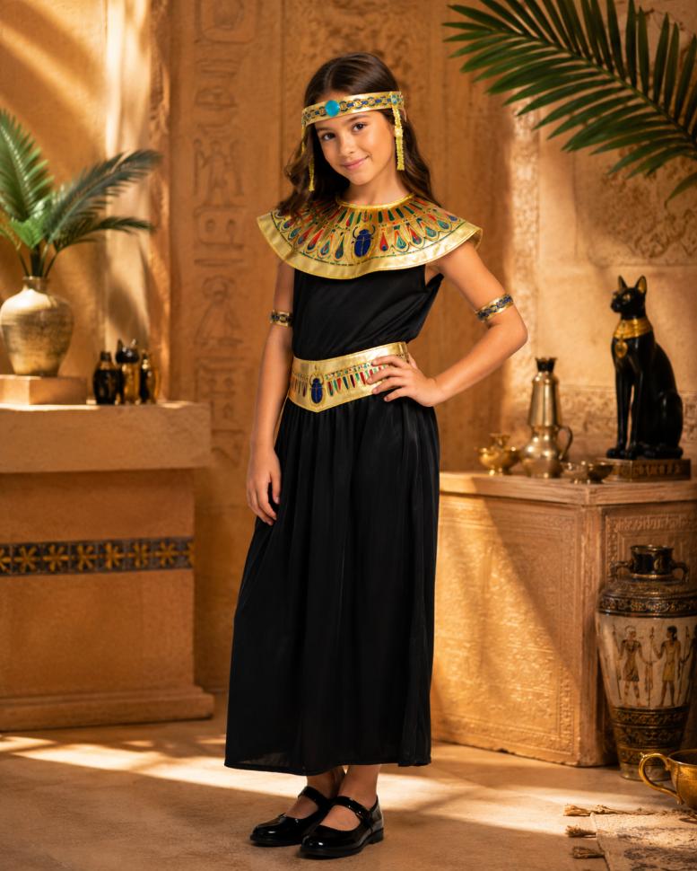 Costume dress Egyptian goddess Cleopatra Egyptian princess 122 128 134 J III 4 b J IV 10 c