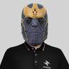 Maschera di Thanos Marvel Divertente Lattice Costume Copricapo Per Feste di Halloween Decorazioni