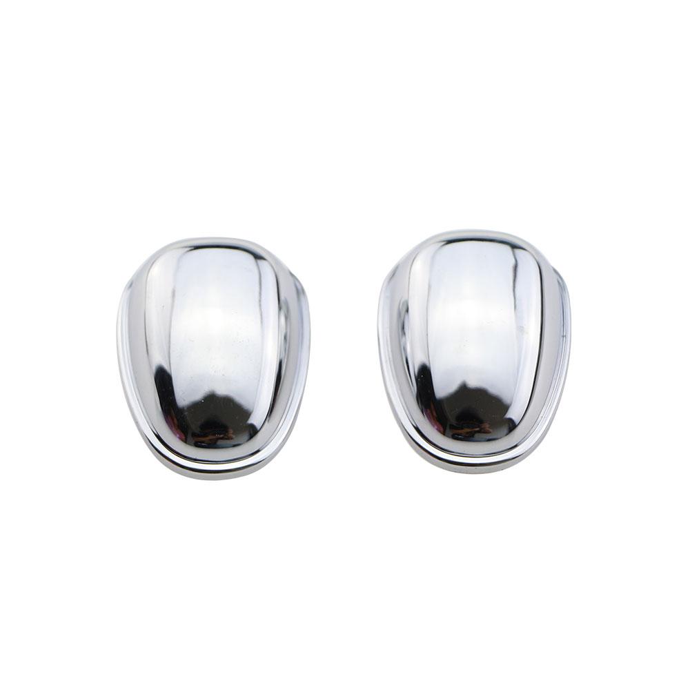 

For Peugeot 208 2015-2019 208GTI 2014 2008 2014-2018 Front Wiper Nozzle Cover ABS Chrome 2pcs Water Spray Nozzle Trim Sticker серебряный