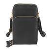 Phone Holder Purse Touch Screen Multi Layers PU Leather Single Shoulder Strap Phone Bag for Women