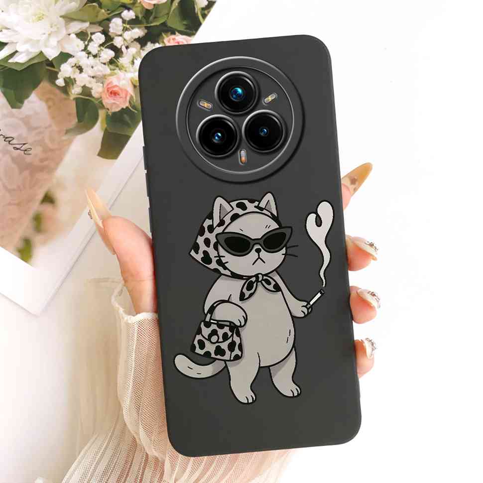 For Realme 14 Pro Plus 5G Phone Case Realme14Pro+ 5G Luxury Cat Butterfly Soft Silicone For Realme 14 ProPlus 2025 RMX5051 Coque
