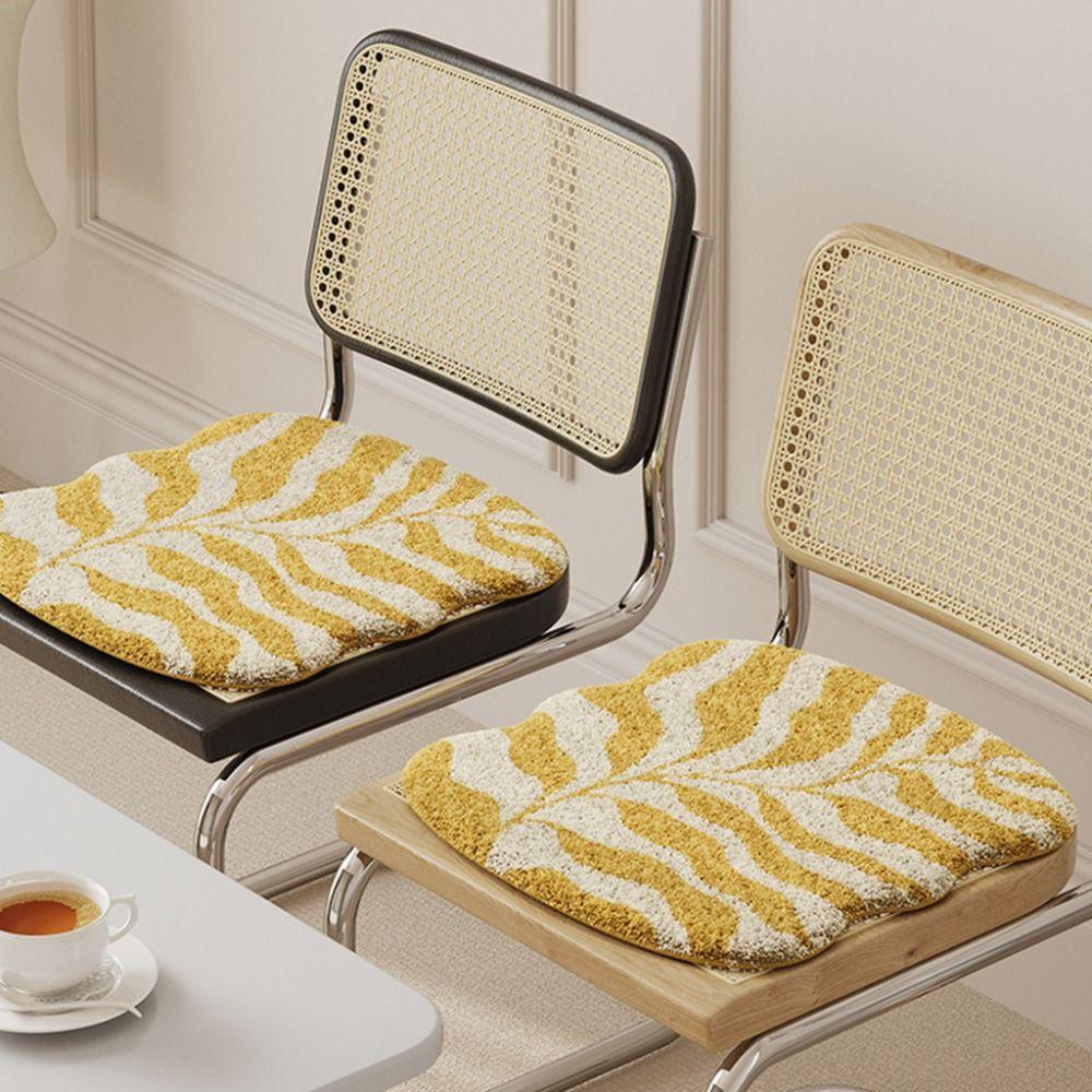 Universal Geometry Tufted Seat Cushion Elastic Winter Student Cushion  Restaurants