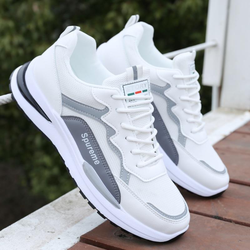 Men's shoes new breathable retro sneakers trend versatile casual fashion men's dad trendy shoes