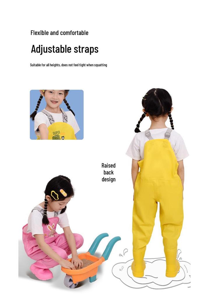 Wasserdichter Kinder-Spielanzug - Perfekt für Strandspaziergänge, Angeln, Kindergarten und Waten.