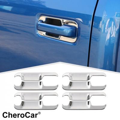 8Pcs Chrome Outer Door Handle Bowl Cover Trim Kit for Ford F150 2015- 4Door