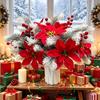 DIY Wreath Simulation Red Berry Branches Red Berry Artificial Plant Party Supplies