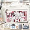 Egg Boy Fright Night Dorothy Pencil Case - Large Capacity, Multi-Layer, Cute Stationery for Students