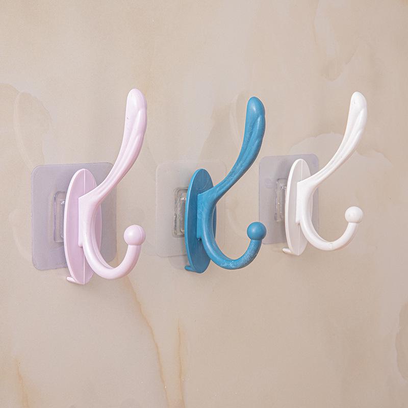 Self-Adhesive Minimalist Wall-Mounted Coat Hooks - No Installation Needed