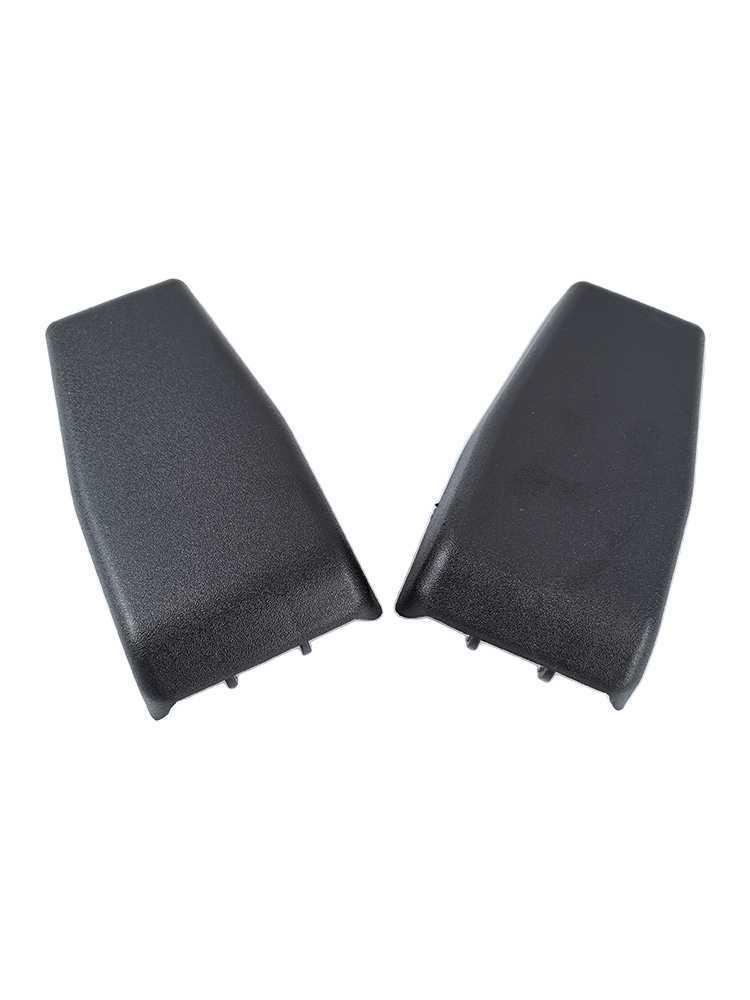 Wrangler JK Tailgate Glass Hinge Cover: Rear Door Windshield Decorative Plastic Shell