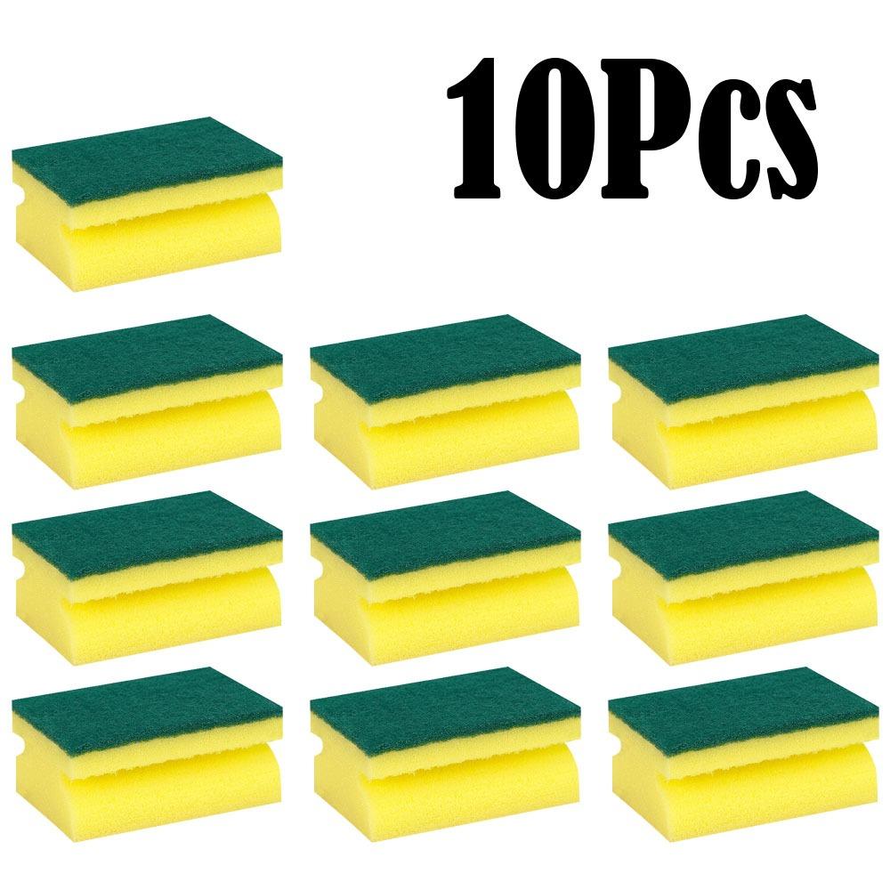 Perie de curățat cu două fețe Reutilizabilă Curăță Frecare Durabilă Pad de curățat Curățare gospodărească