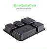 1100ml 5-Compartment Disposable Plastic Food Container
