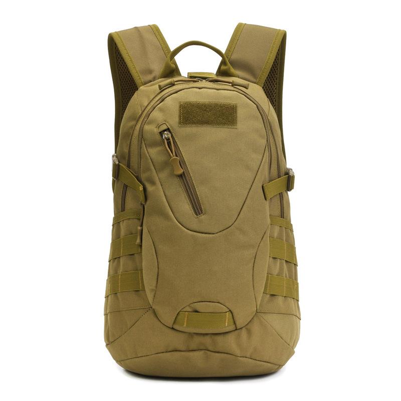 Mochila táctica de 20 litros para acampar, senderismo, camuflaje, para hombre, viajes, montañismo, deportes al aire libre, bandolera con puerto USB para la escuela.