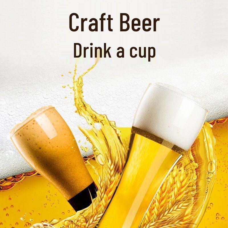 280ml Verdickte Glas Craft Beer Gläser - 3er Pack