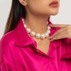 Xiaoxiangfeng fashion beaded versatile necklace, rhinestone design imitation pearl necklace