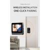 4.3 Inches Screen Wireless Smart Video Doorbell Household Night Version Two-Way Speaking Video Door Ring