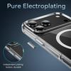 For iPhone 17 16 15 14 13 12 11 Pro Max XS Max XR Clear Magnetic Case MagSafe Compatible, Anti-Yellow, Shockproof Military Grade