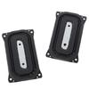 Pack of 2pcs Easy Installation Bass Boosters for Enhancing Low End In Speakers Portable Design Home and Travel Use