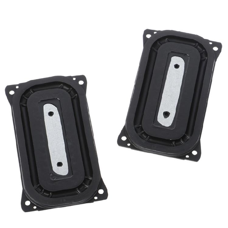 Pack of 2pcs Easy Installation Bass Boosters for Enhancing Low End In Speakers Portable Design Home and Travel Use