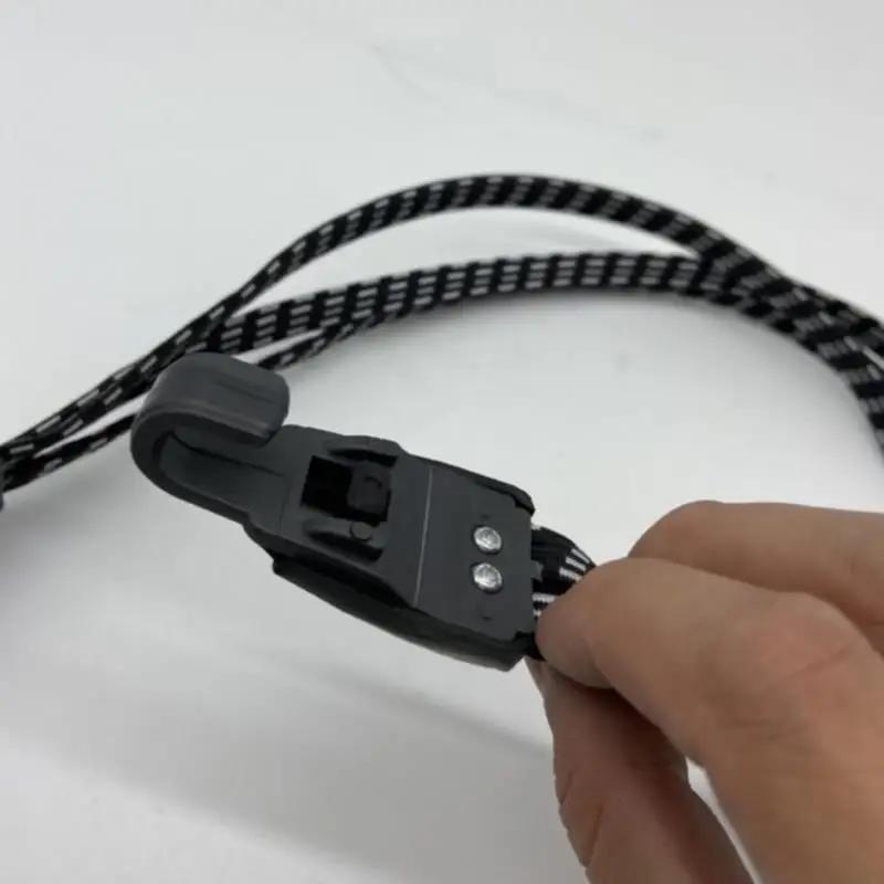 Elastisches Bungee Gepäckband Seil mit Haken für Fahrräder Gepäckträger Zubehör