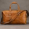 High Fashion Leather Travel Bag For Men Male Duffle Bag Large Capacity Weekender Bag 50cm Luggage Bag Business Carry On Handbag