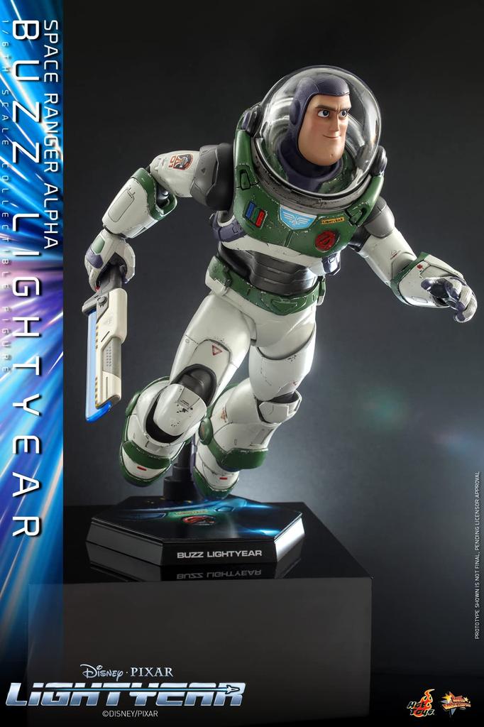 Movie Masterpiece Buzz Lightyear Buzz Lightyear Ranger Scale Approximately 30cm Tall (Space Alpha) 1/6 Figure, White,