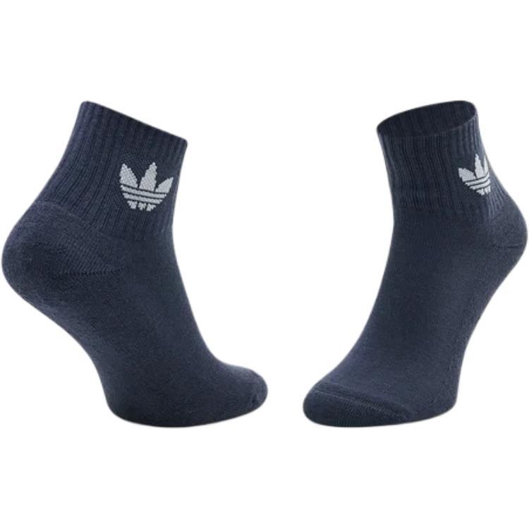 adidas Mid Ankle Socks (3 Pairs) Men's HL1705
