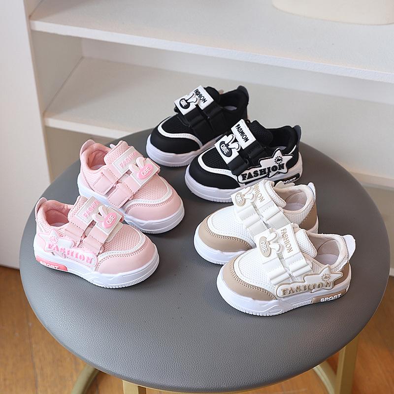 Children's Lightweight Sports Shoes Boys' Fashionable Sneakers Girls' Soft-soled Non-slip Casual Shoes