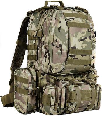 Militärischer Taktischer Rucksack Groß 50L Militärisch 4-in-1