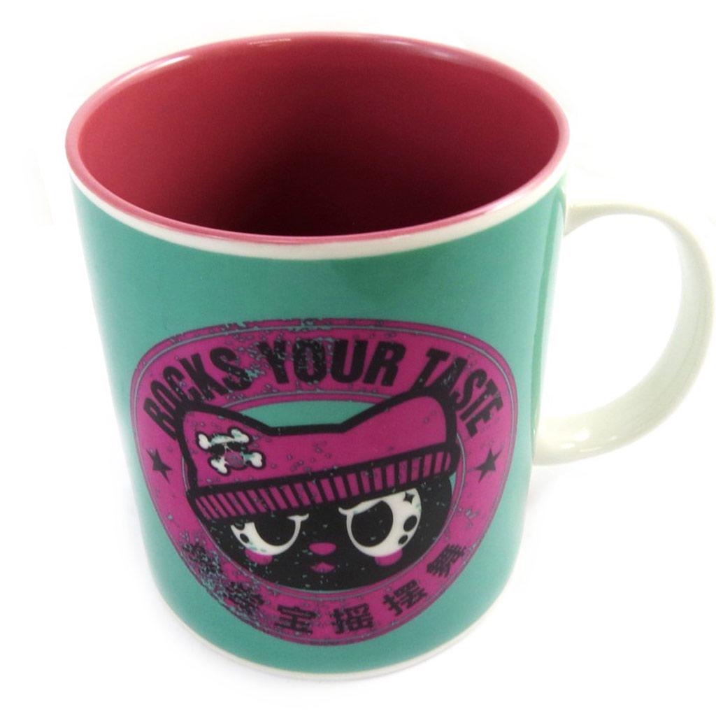 Muy Pop [L9024] - Keramiktasse 'Muy Pop' grün