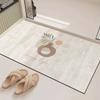 Toilet Floor Mat Entrance Quick Drying Foot Mat Absorbent Anti Slip Mat Bathroom Floor Mat