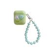 Milk Green Crystal Kapok for Apple AirPods 111 Generation Bluetooth Headset Case Pro1 Headphone Case