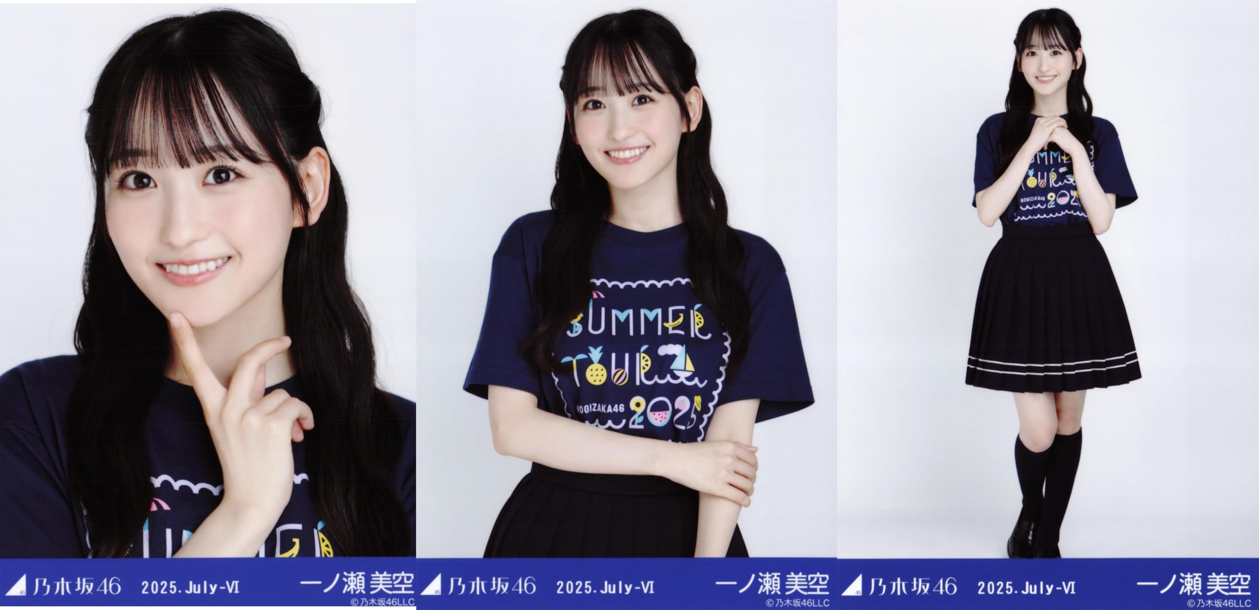 

Nogizaka46 Photo: July 2025 Midsummer National Tour 2025 T-shirt B ver. Ichinose Misora