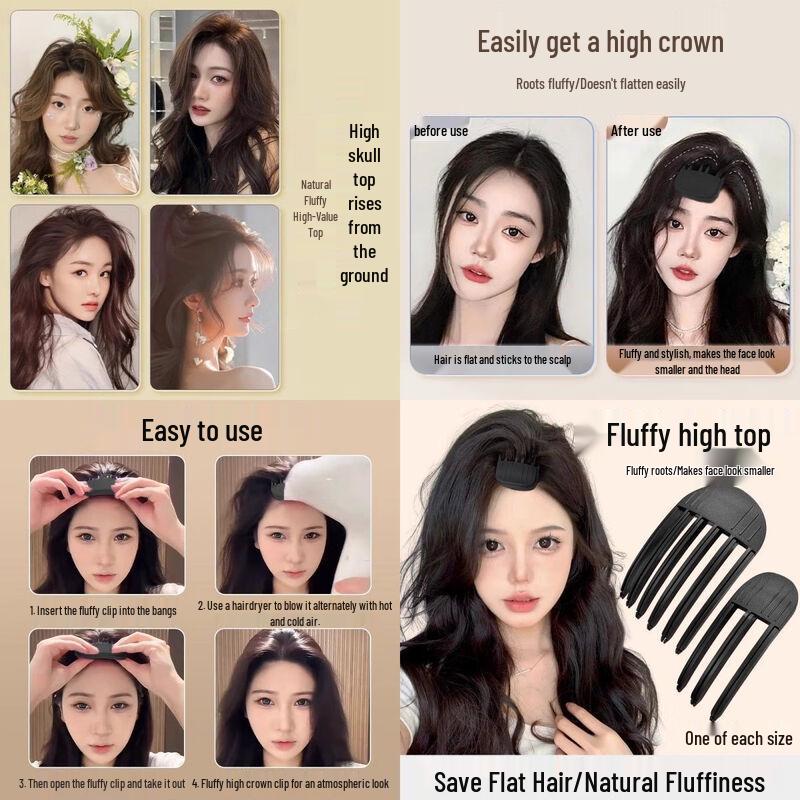 Volumizing Hair Styling Comb Set