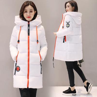 Winter Korean Version of Women's Cotton-padded Jacket  Women's Long Slim-fitting Cotton-padded Jacket Down Cotton-padded Jacket