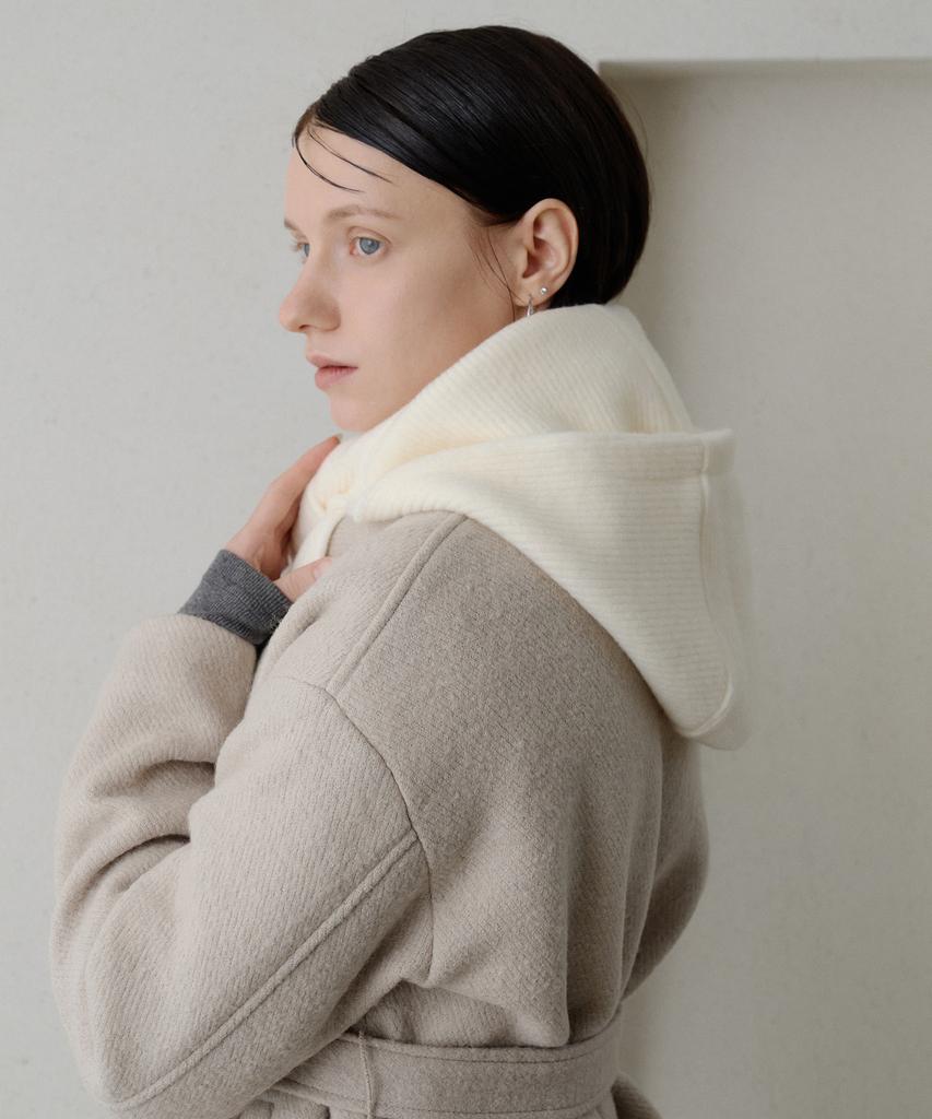 BIBYSEOB Muffler Balaclava Ivory [T54]
