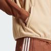 Adidas Originals Sports Casual Warm Zip Vest Men Vests Light-Brown IZ2483