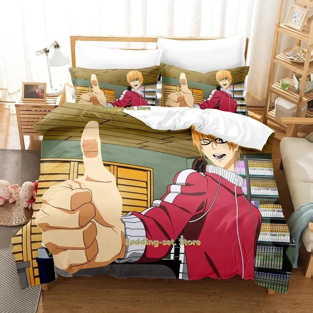 2024 Bakuman Bedding Set Single Twin Full Queen King Size Bed Set Adult Kid Bedroom Duvetcover Sets 3D Print Anime Bed Sheet Set