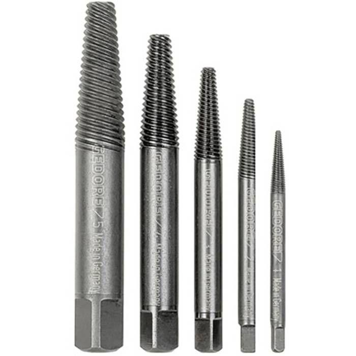 GEDORE M3-M18 Stud Extractors - Tool Set 6759620