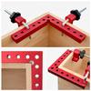 90° 140mm Aluminum Alloy Metal Corner Clamps For Woodworking Positioning Fixed Right Angle Clamp Corner Clamp High Precision Measuring Tool