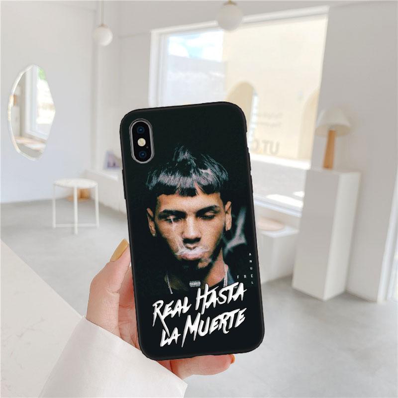 LO11 Anuel AA Soft Shell Handyhülle für Redmi Note 13 14 Pro+ Plus A3 A3X 13X 13C 13R 14S 14C 14R