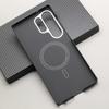 Magnetische Handyhülle aus Kohlefaser für Samsung Galaxy S25 Ultra 600D Aramidfaser Magnetisch Stoßfest Schutzhülle S25 Ultra Magsafe Hülle