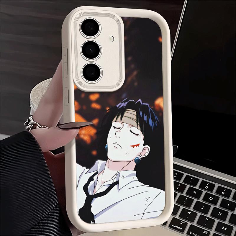 

Phone Case for Samsung Galaxy S26 S25 Ultra S24 FE Hunter X-Hunters Chrollo Shell S23 Plus S22 + S21 S20 5G Soft Silicone Funda Samsung S20 FE