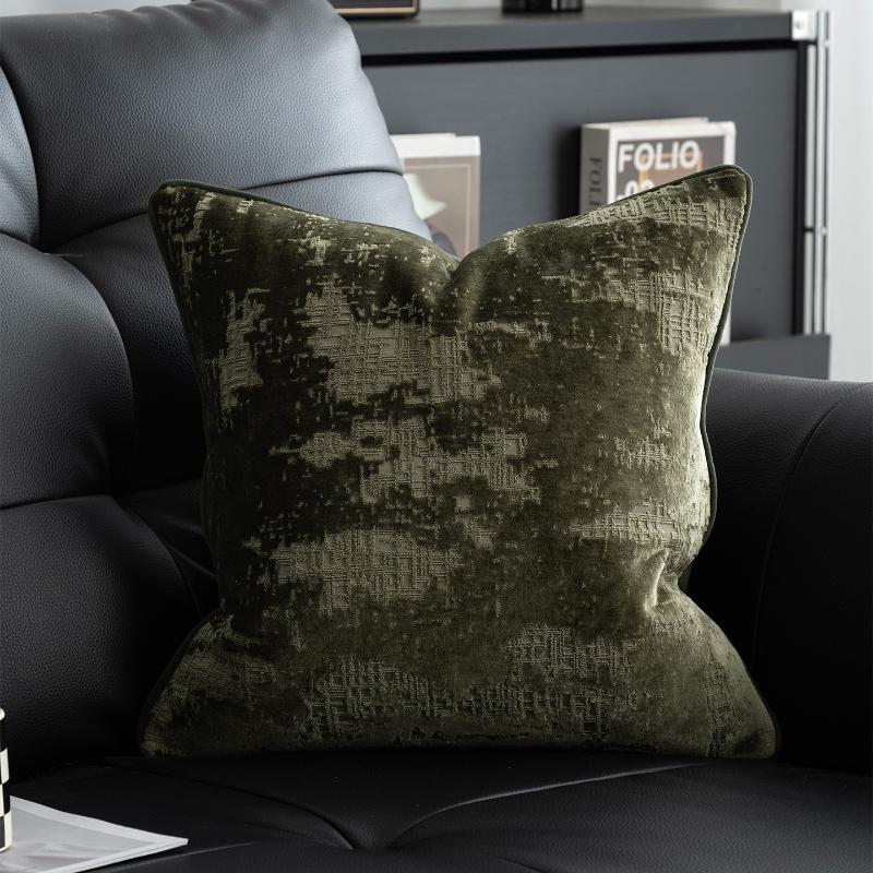 30X50/45X45/50X50CM Velvet Cutting Throw Pillow Cover Simple Stamping Waist Cushion Cover Decor Home Decorative Pillowcase