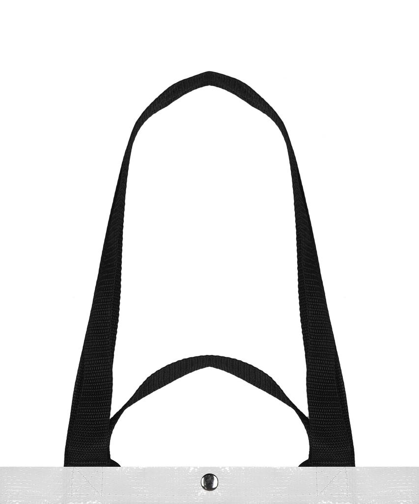 Nick&Nicole Nicole Reusable Tarpaulin Bag_White