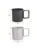 Wholesale Outdoor Camping Cup With Foldable Handle Portable Ultra-light Aluminum Alloy Mug For Outdoor Hiking Cooking 300ml