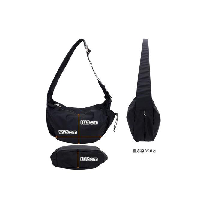 [Masterpiece] Shoulder Bag Ark M Size 10L (Black) 29cm x 29cm x 12cm