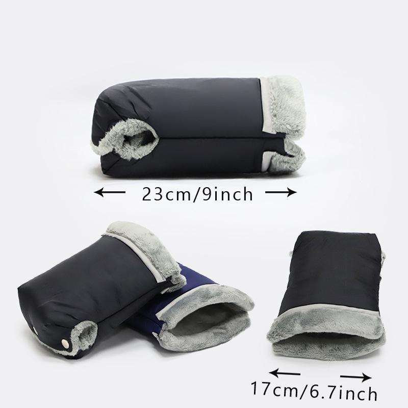 Winter Warm Stroller Gloves Waterproof Gloves Pram Accessory Stroller Mitten Winter Warm Gloves Pram Hand Muff Mitten Baby